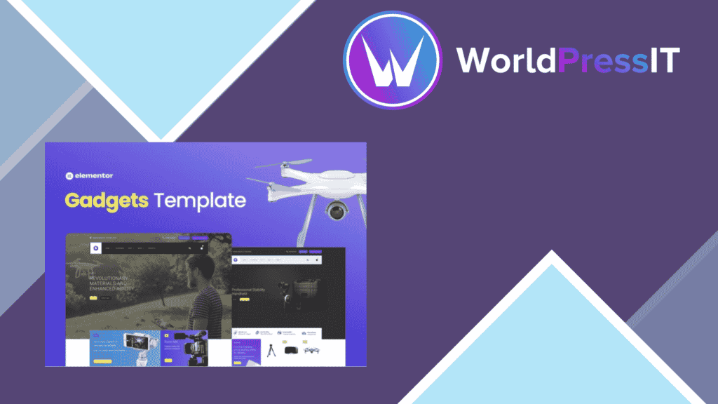 Bzzz - Gadgets eCommerce Elementor Template Kit