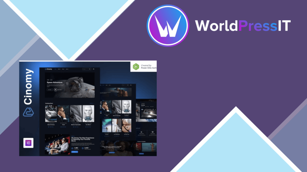 Cinomy – Movie TV and Streaming Services Elementor Template Kit