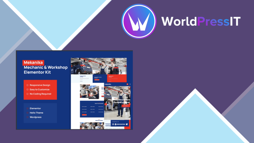 Mekanika - Mechanic and Workshop Company Template Kit