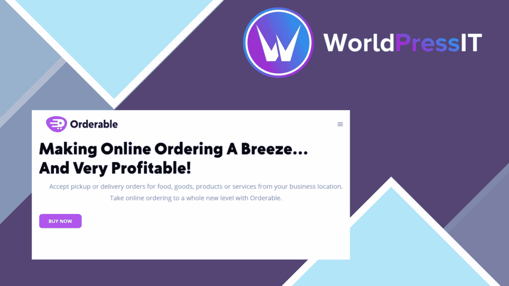 Orderable Pro - Food Ordering System for WordPress