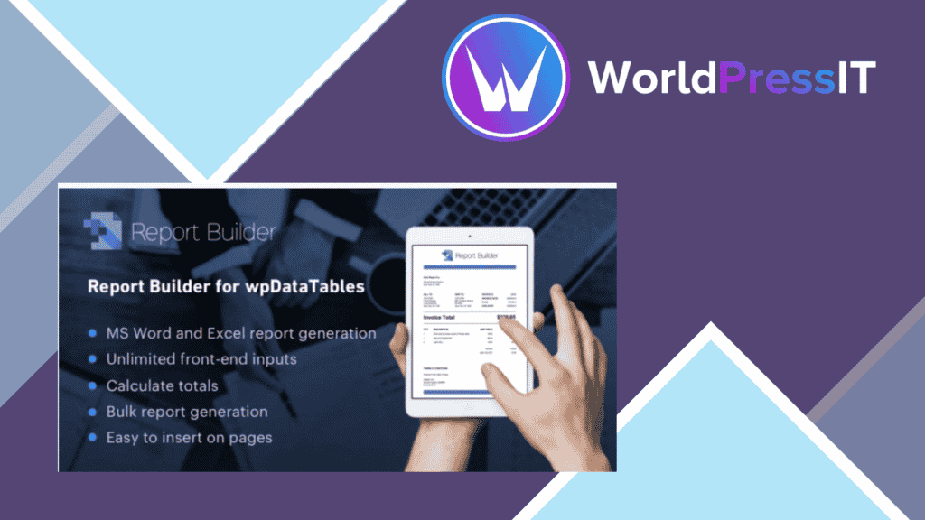 Report Builder for wpDataTables