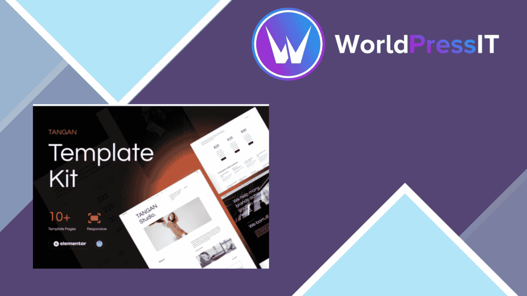 Tangan - Minimalist Portfolio Elementor Pro Template Kits