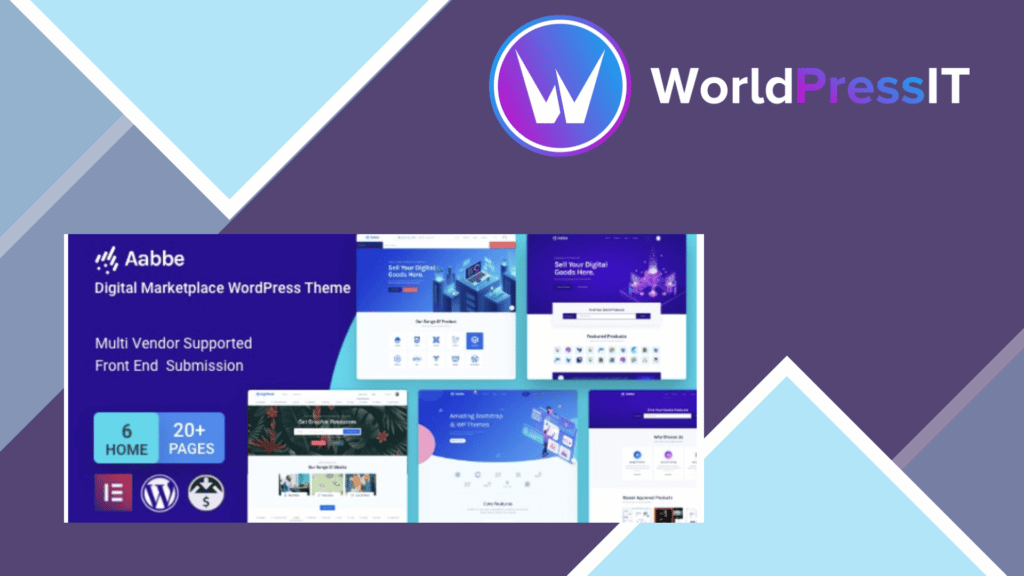 Aabbe – Digital Marketplace WordPress Theme