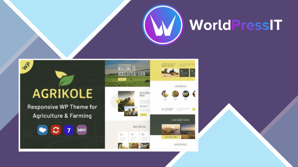 Agrikole | Responsive WordPress Theme for Agriculture and Farming