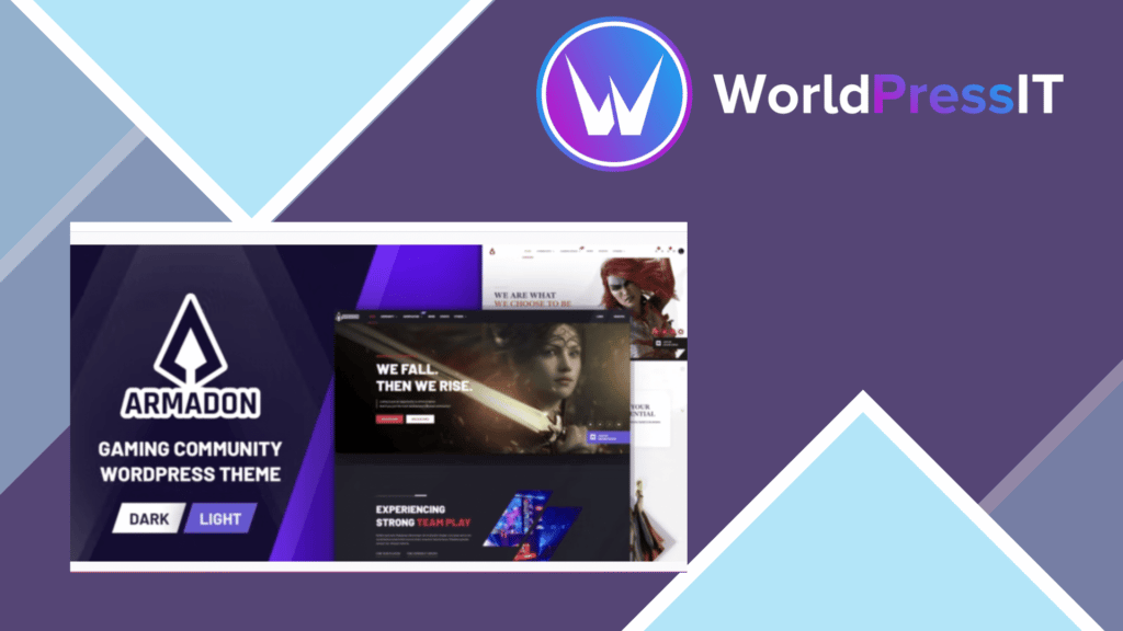 Armadon - Gaming Community WordPress Theme
