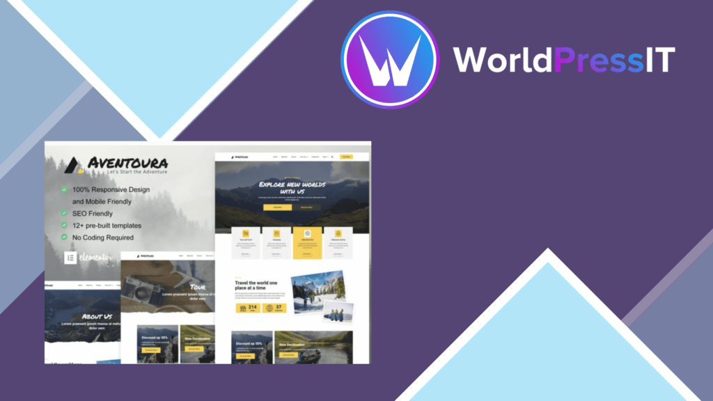 Aventoura - Travel and Tour Agency Elementor Template Kit