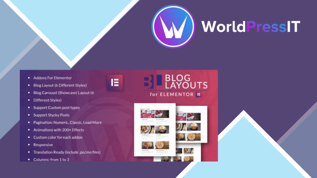 Blog Layouts for Elementor WordPress Plugin