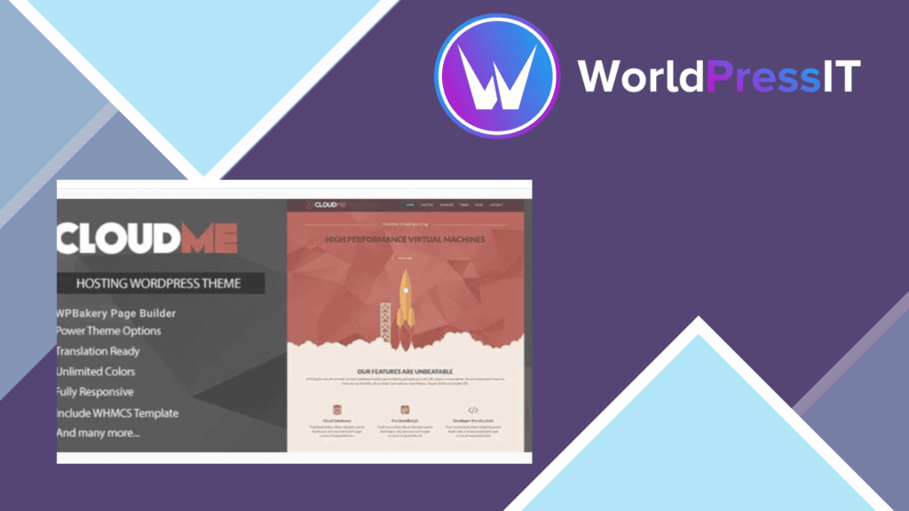 Cloudme Host WordPress Hosting Theme