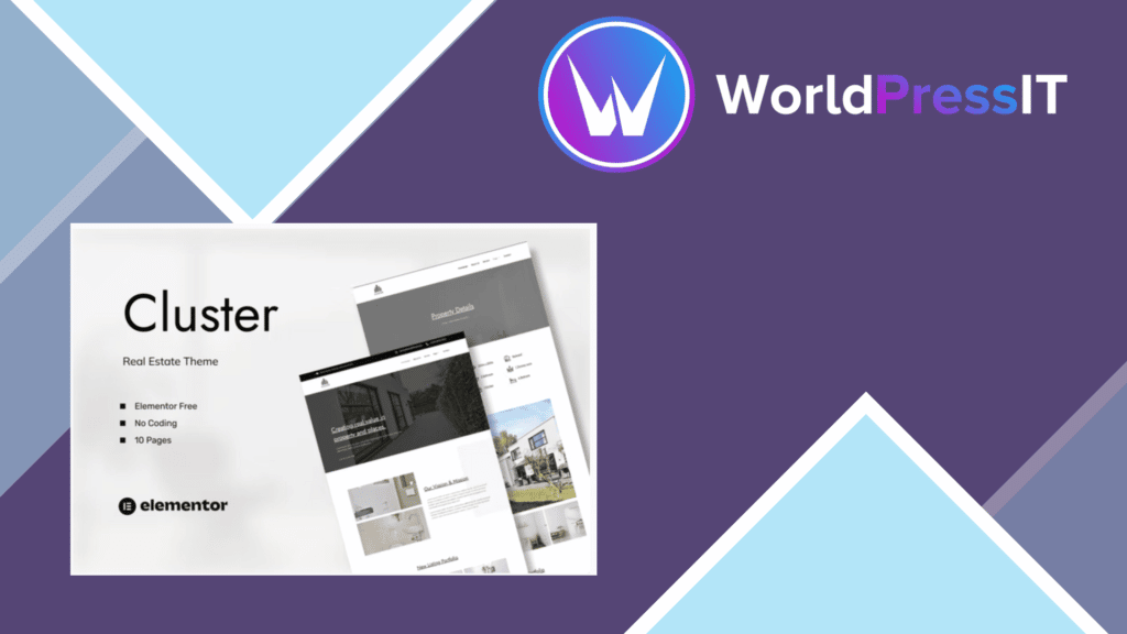 Cluster - Real Estate Elementor Template Kit
