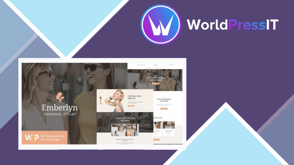 Emberlyn Personal Stylist WordPress Theme