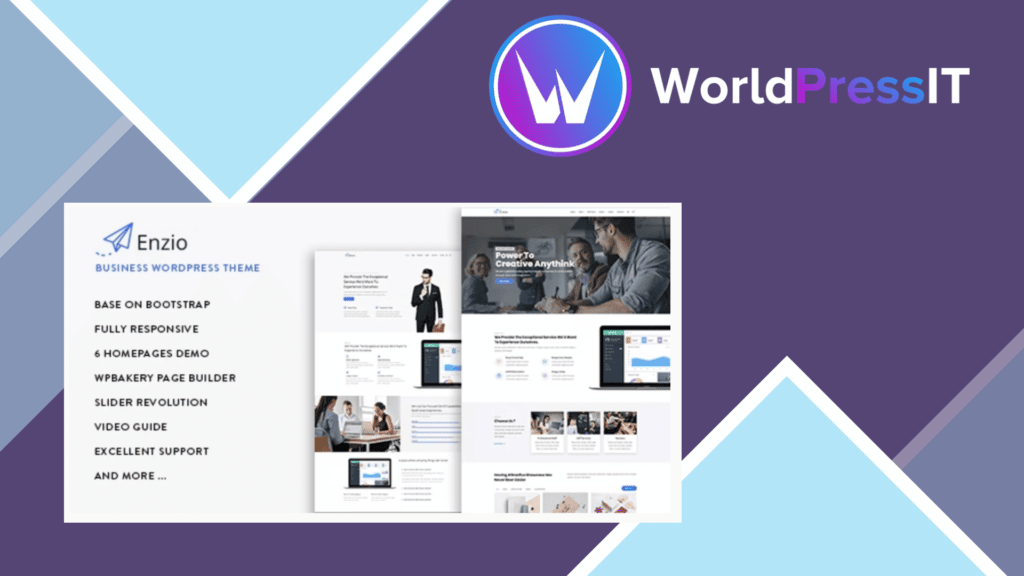 Enzio - Responsive Business WordPress Theme