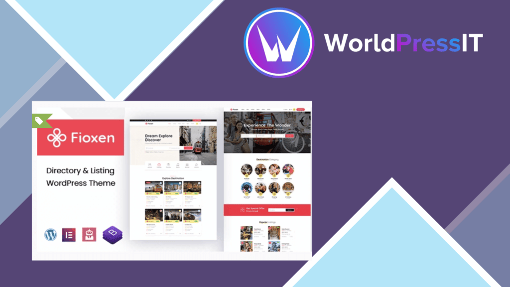 Fioxen - Directory Listing WordPress Theme