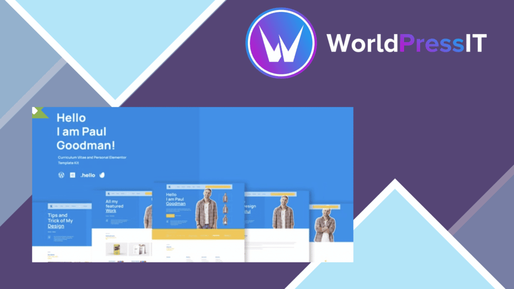 Goodman - Creative Portofolio Elementor Template Kit