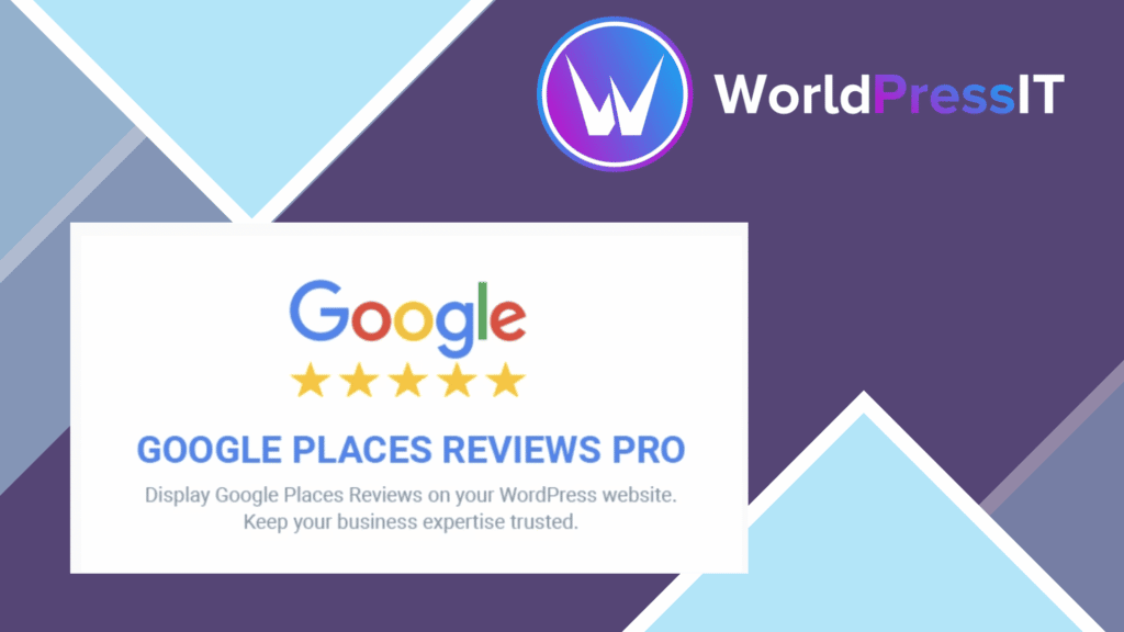 Google Places Reviews Pro WordPress Plugin