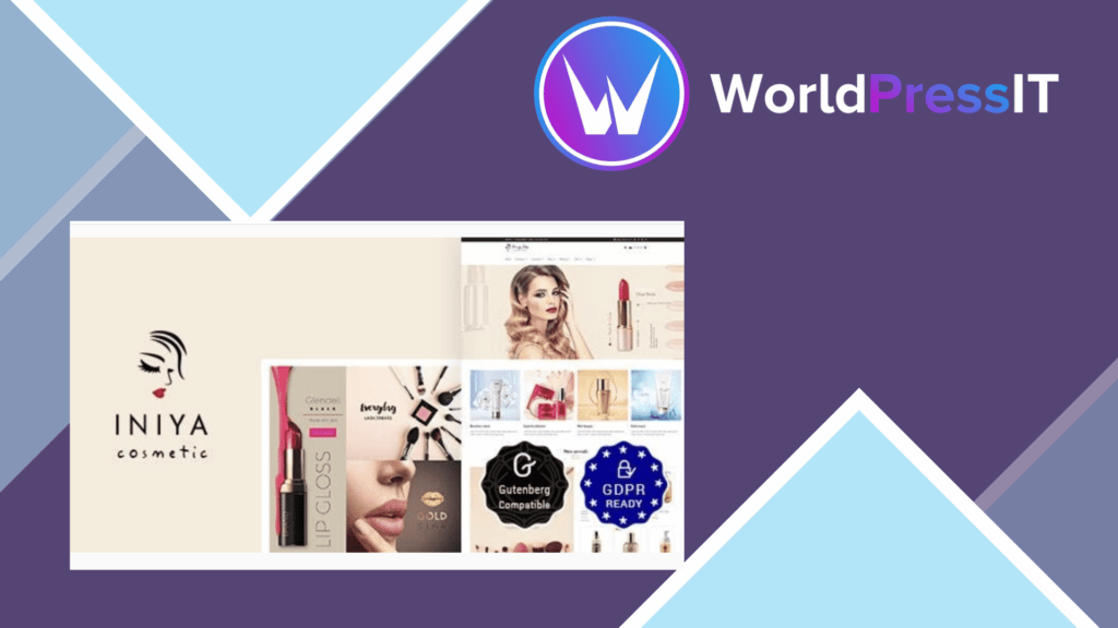Iniya - Cosmetic WordPress Theme