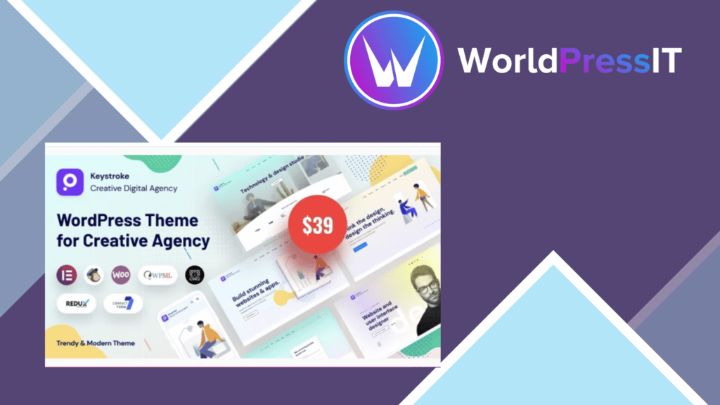 Keystroke - Creative Agency WordPress Theme
