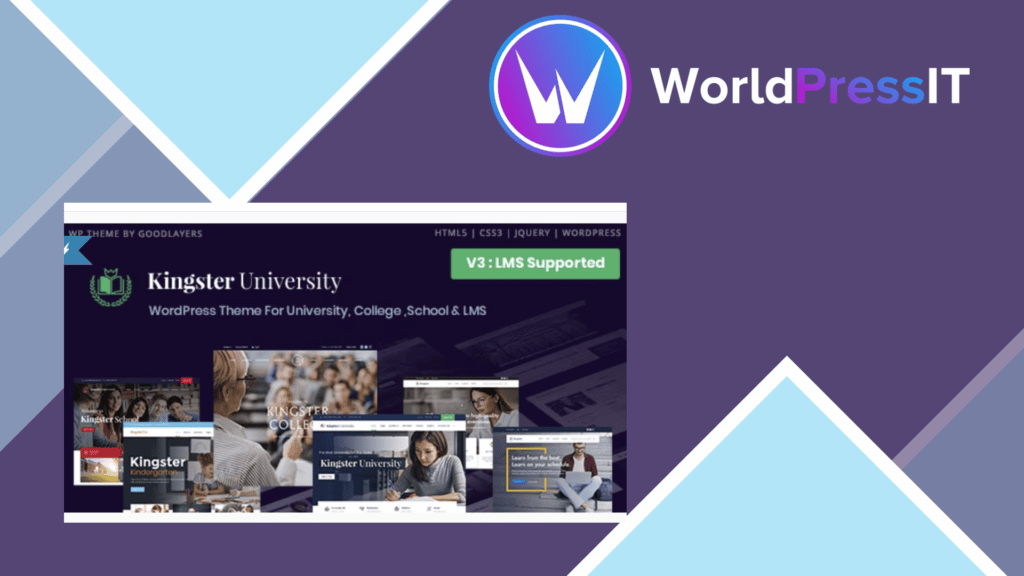 Kingster - Education WordPress For University, College and School