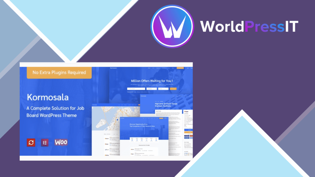 Kormosala – Job Board WordPress Theme