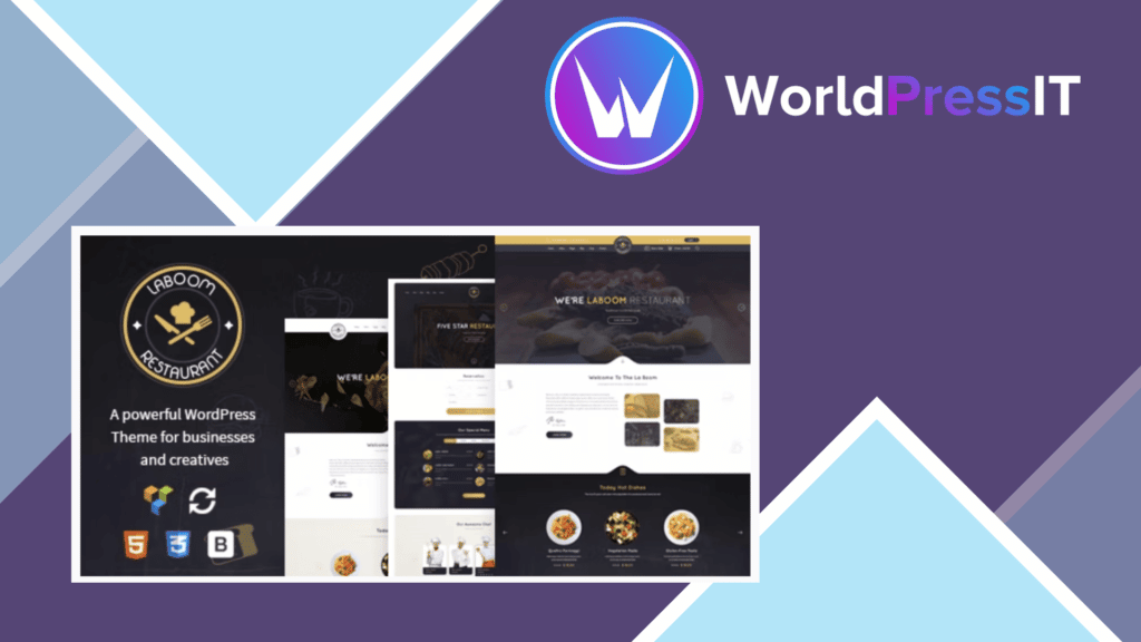 La Boom - Food & Restaurant Bistro WordPress Theme