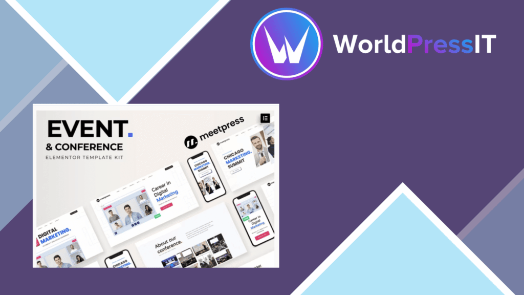Meetpress - Event and Conference Elementor Template Kit