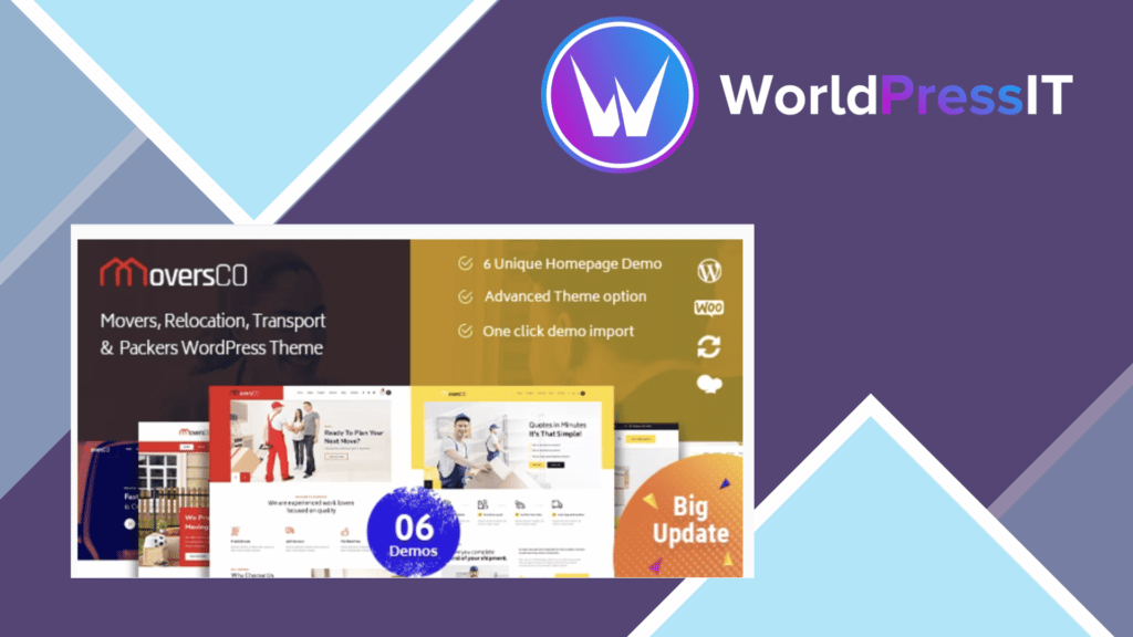 MoversCO - Movers and Packers WordPress Theme version