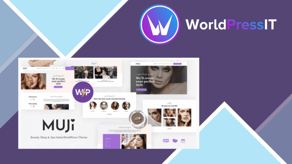 Muji Beauty Shop and Spa Salon WordPress Theme