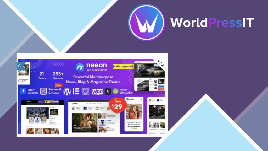 Neeon - WordPress News Magazine Theme