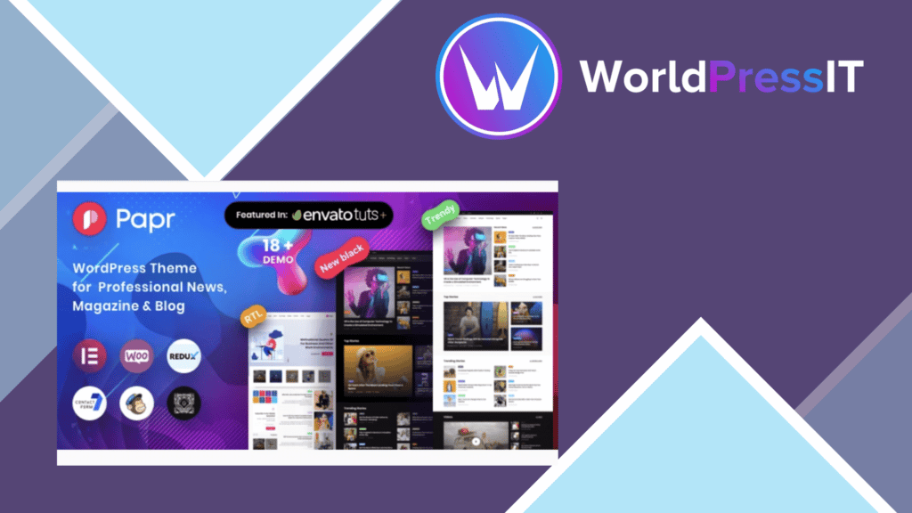 News Magazine Papr - News Magazine WordPress Theme