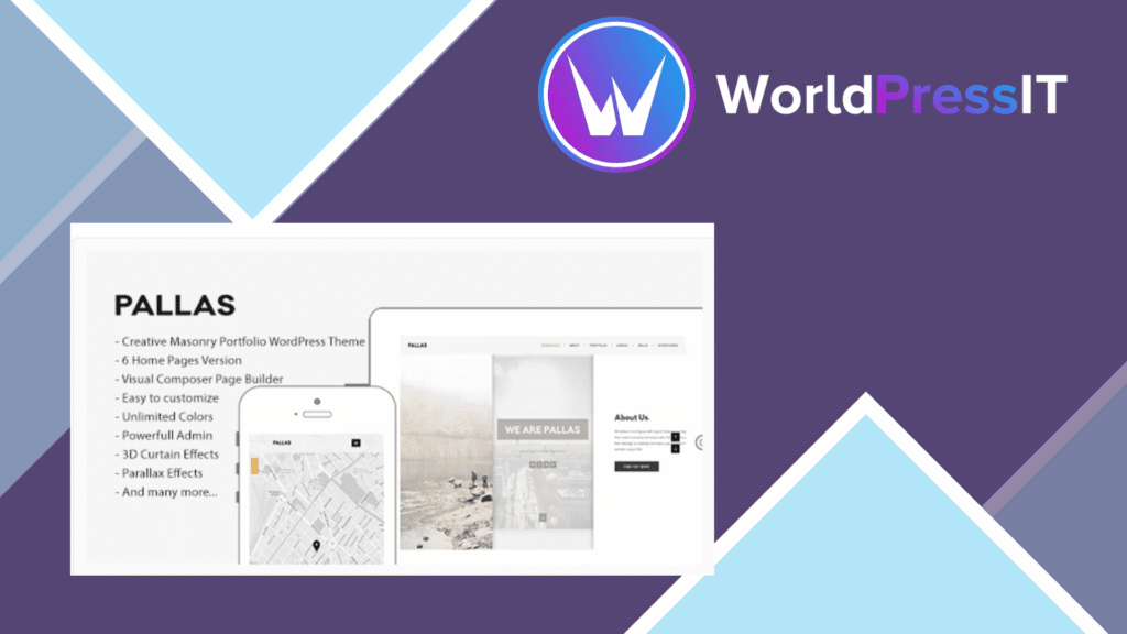 Pallas - Creative Multi-Purpose WordPress Theme