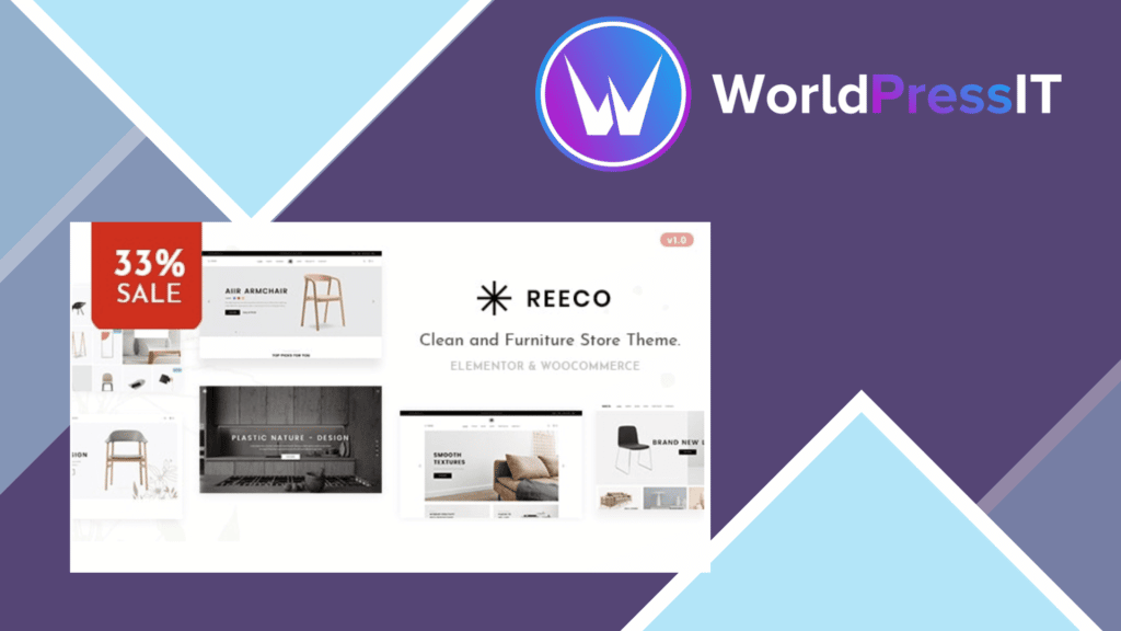 Reeco - Furniture WooCommerce WordPress Theme