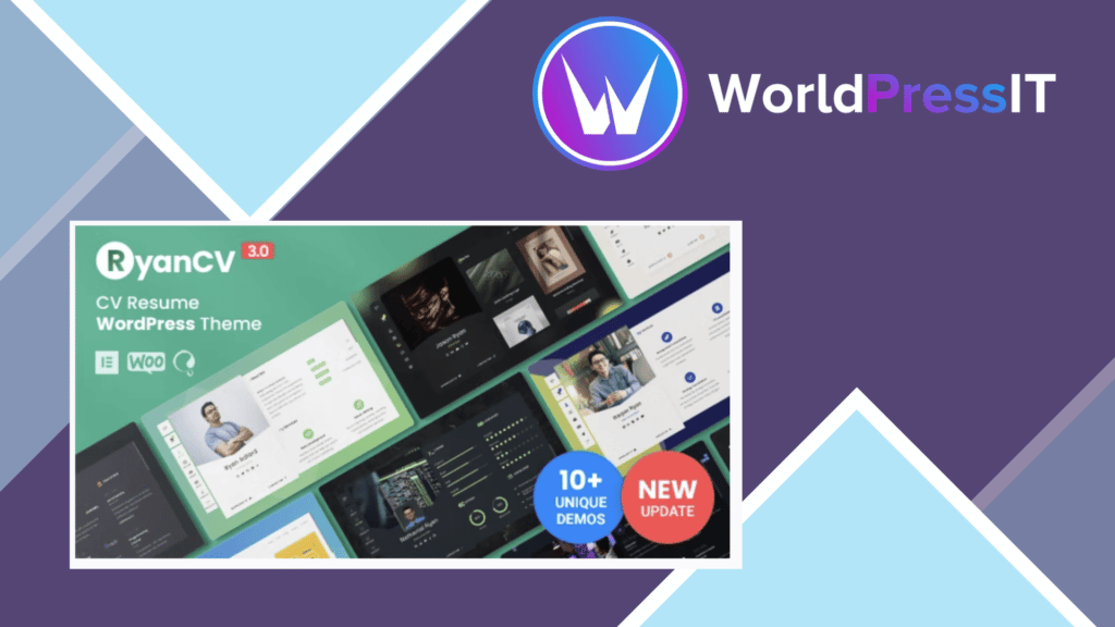 RyanCV - Best CV Resume WordPress