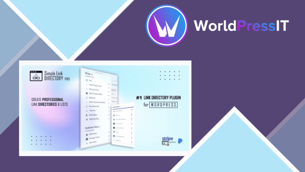 Simple Link Directory Pro - WordPress Plugin