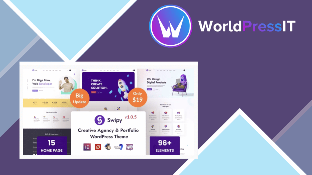 Swipy - Creative Agency WordPress Theme