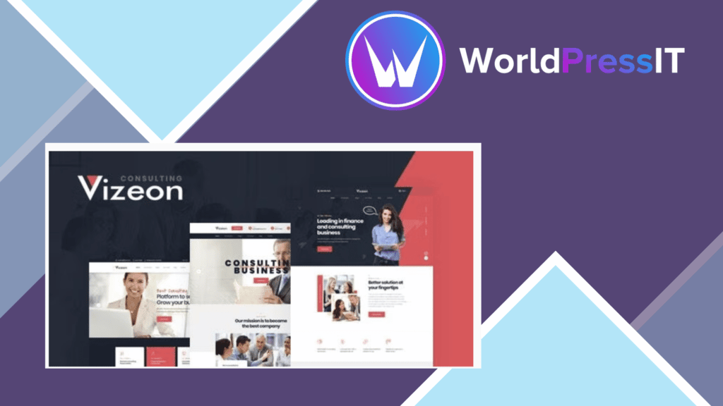 Vizeon - Business Consulting WordPress Themes