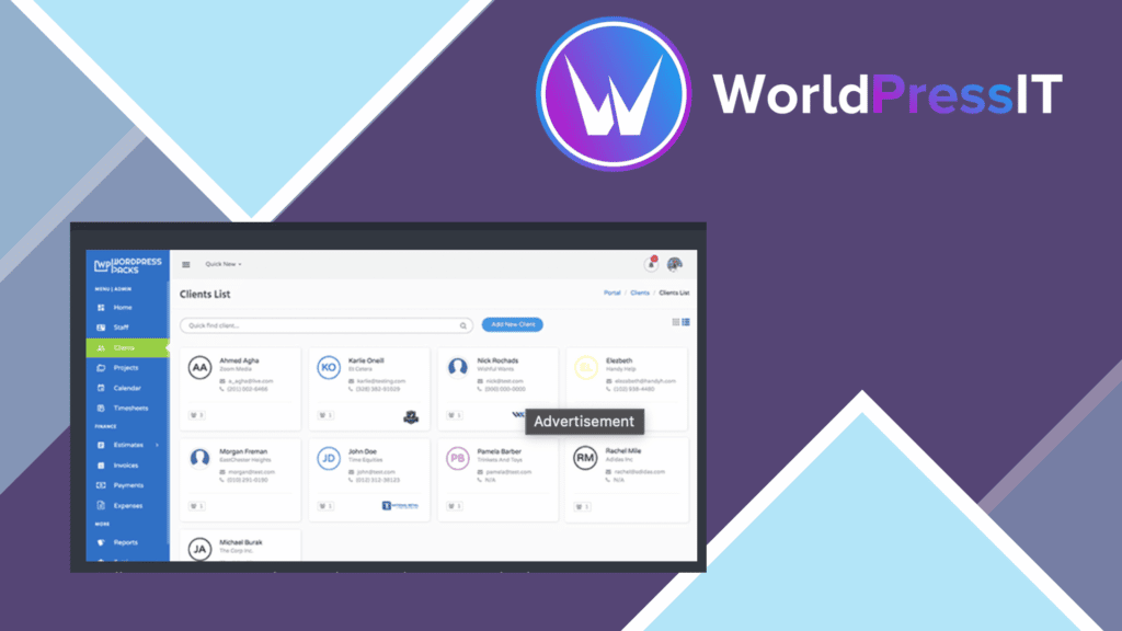 WP Portal Dashboard By WPPACKS