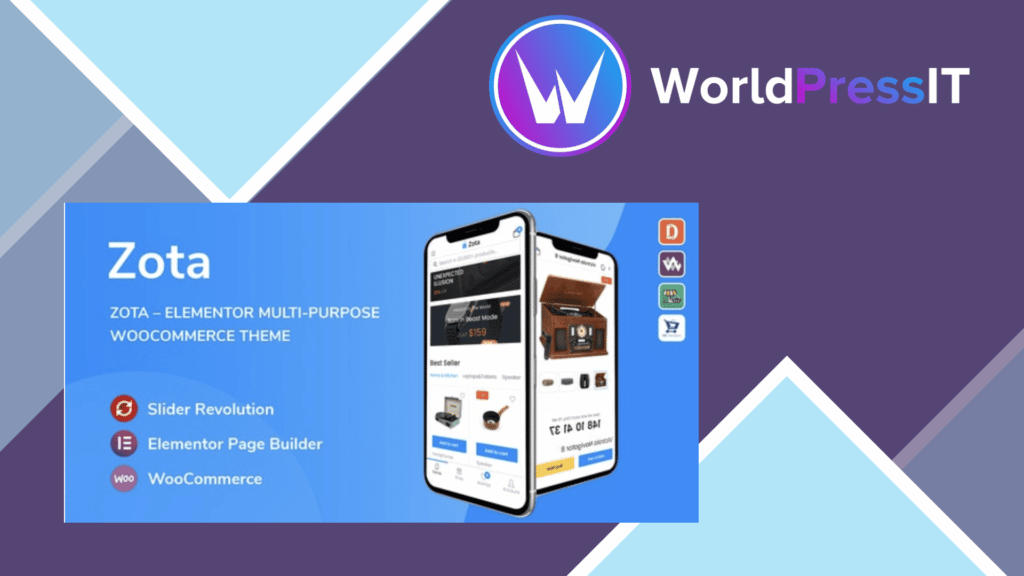 Zota - Elementor Multi-Purpose WooCommerce Theme