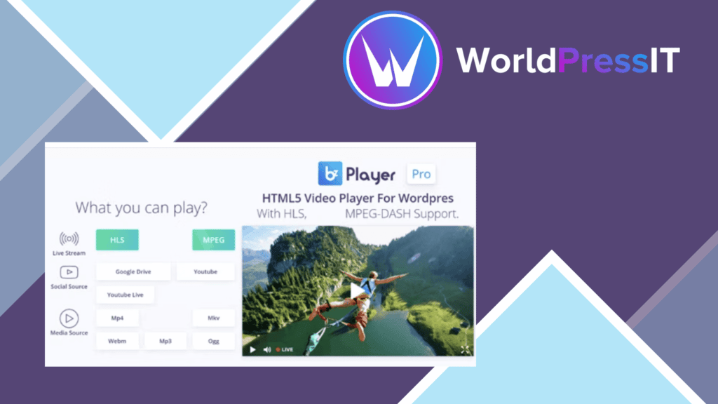 bzplayer Pro - Live Streaming Player WordPress Plugin