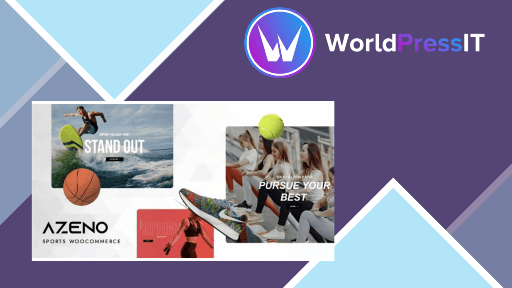 Azeno Sport Store WooCommerce Theme