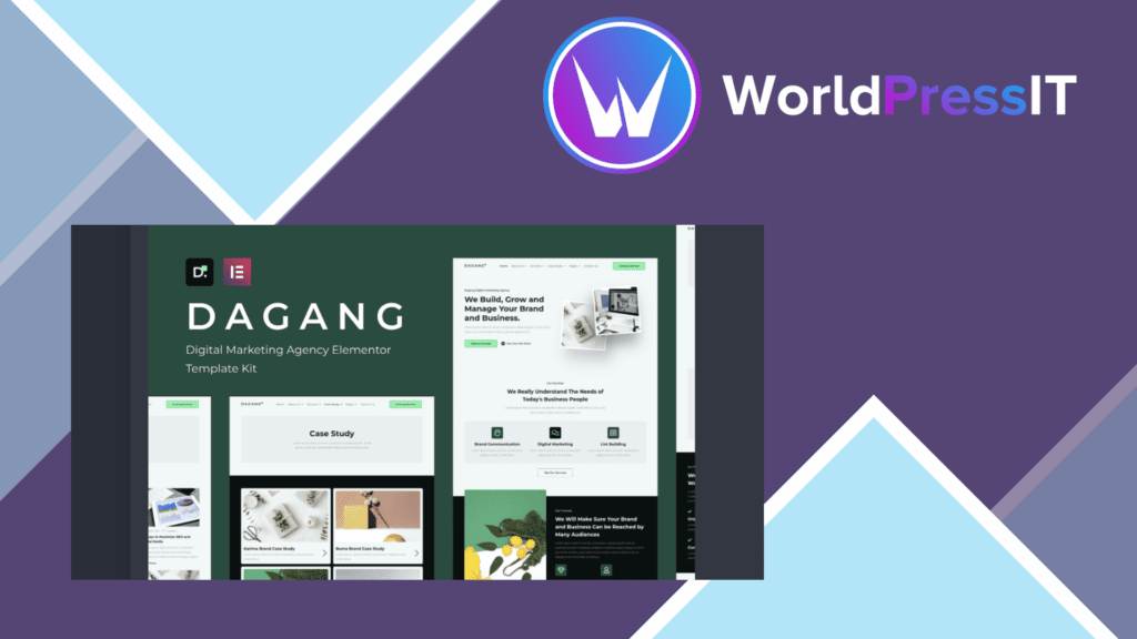 Dagang - Digital Marketing Agency Elementor Template Kit