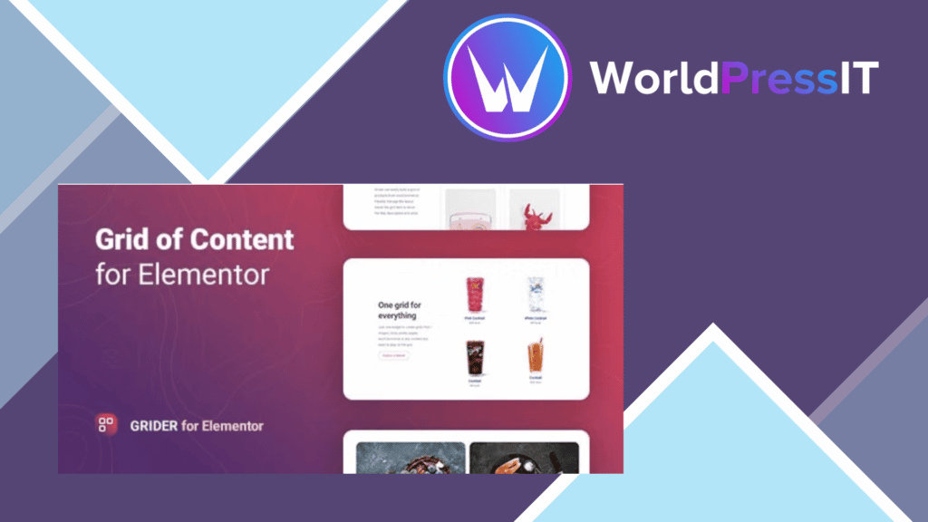 Grider - Grid of Content and Products for Elementor