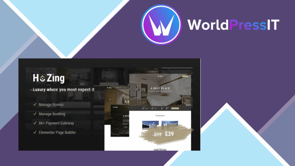 Hozing - Hotel Booking WordPress Theme
