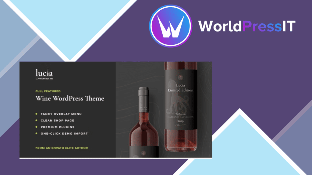 Lucia - Wine WordPress Theme