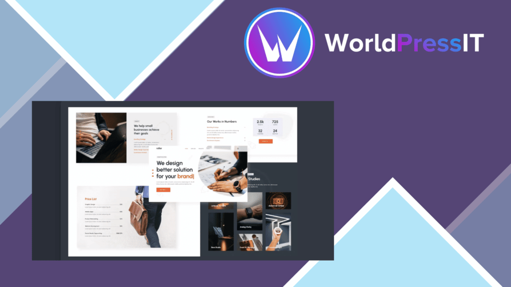Roller - Creative Portfolio &amp; Agency Elementor Template Kit