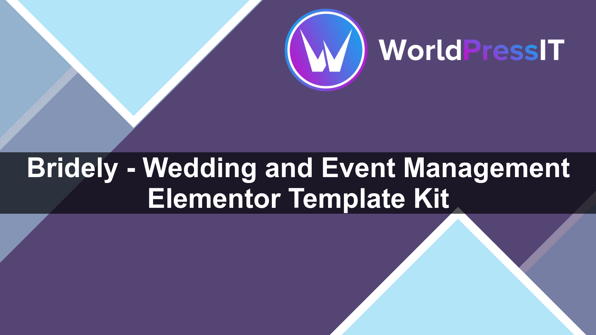 Bridely – Wedding and Event Management Elementor Template Kit - WorldPress IT