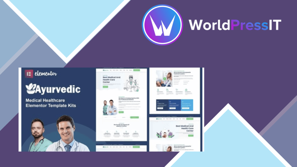 Ayurvedic - Medical Healthcare Elementor Template Kits