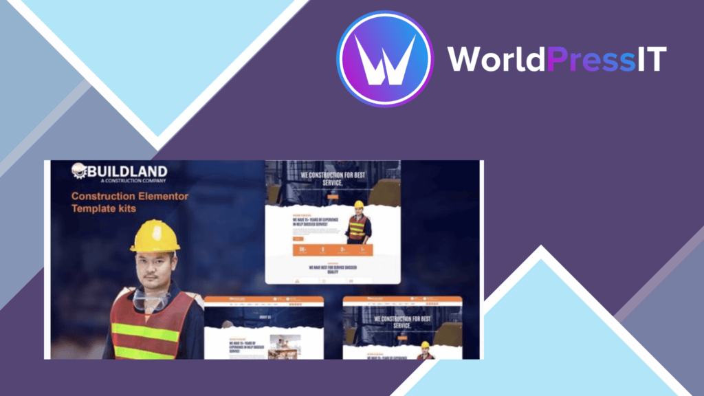 Buildland - Construction Business Elementor Template Kit