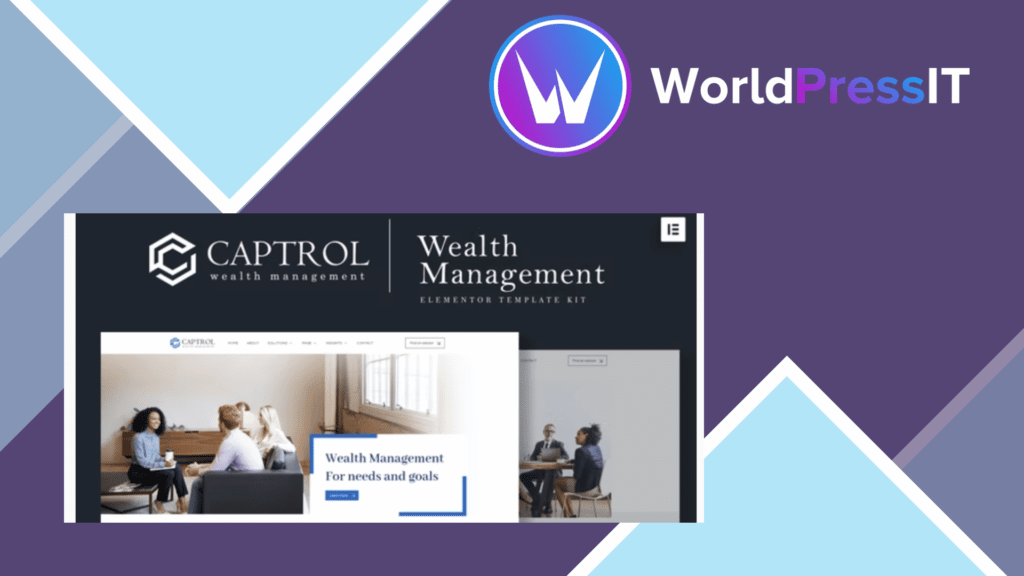 Captrol - Wealth Management Elementor Template Kit