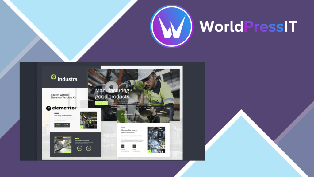 Industra - Industry and Manufacturing Elementor Template Kit