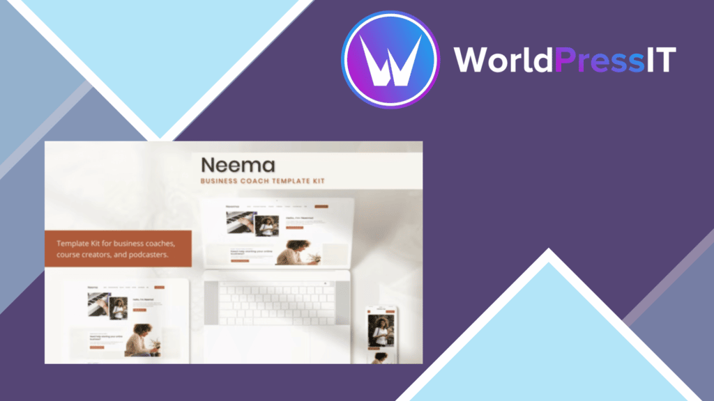 Neema - Business Coach Elementor Template Kit