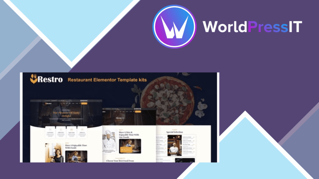 Restro - Restaurant Elementor Pro Template Kit